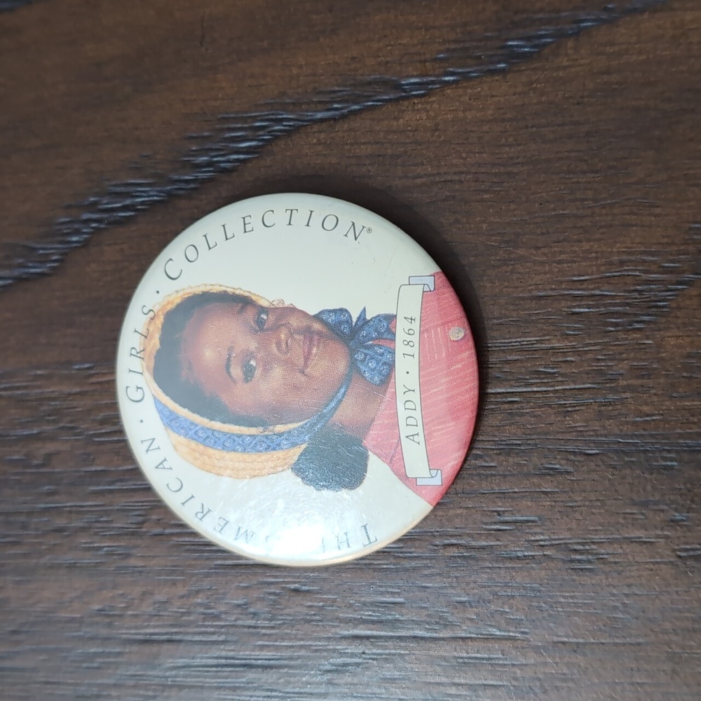 Vintage The American Girl Addy Walker 1864 Collection Pin Pinback